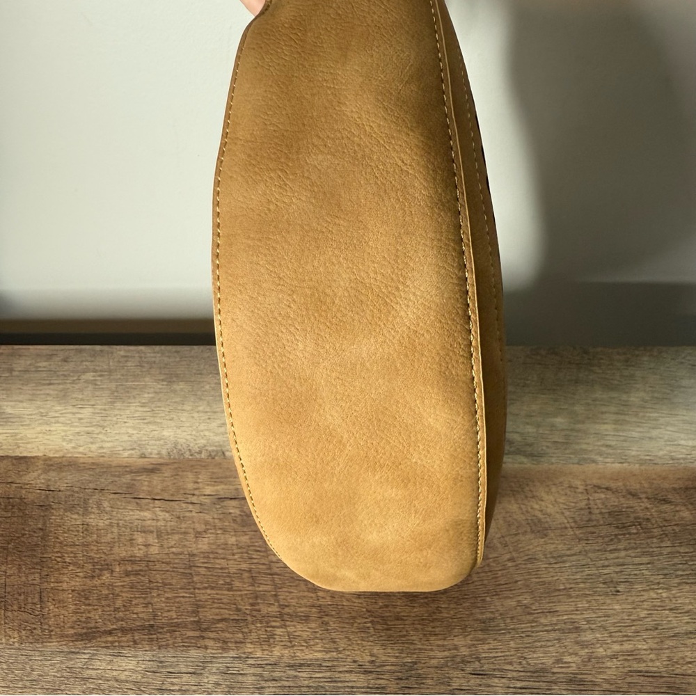 DESIGUAL New Orbis Cascais Camel Brown Tan Perforated Shoulder Crossbody Bag - Picture 9 of 14